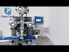 Os enchimentos automáticos completos do dobro P170 encheram o mooncake do maamoul que faz a máquina