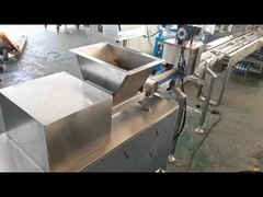 Papa venda quente linha única máquina de fazer barras de frutas com máquina de embalagem