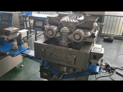 Papa Novo Lançado P188B Automático Quatro Hoppers Mooncake Encrusting Machine