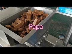 Vídeo de teste da linha de produção de barras energéticas com tâmaras, múltiplas fileiras, Papa popular P308