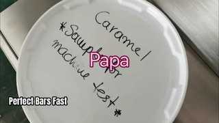 Extrusora de barra de proteína P308 de venda quente Papa com cortador ultrassônico para fabricação de barra de caramelo